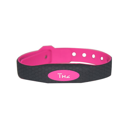 13.56Mhz etiqueta do punho do silicone RFID para a área de lazer dos health club