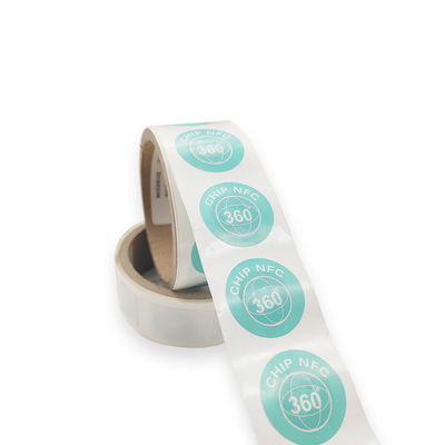NFC da impressão a cores RFID etiqueta o material do ANIMAL DE ESTIMAÇÃO da etiqueta da etiqueta de NFC/PVC