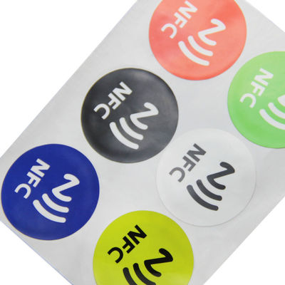 NFC de 213/215/216 RFID etiqueta em etiquetas de NFC do metal para o móbil