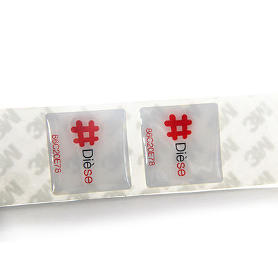 Etiqueta feita sob encomenda 13.56MHz da cola Epoxy de Rfid da resina do PVC da cópia impermeável