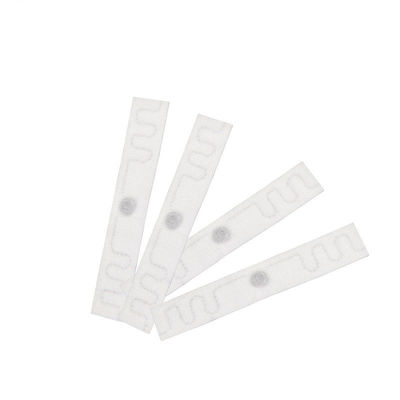 A etiqueta 20*86mm da lavanderia da frequência ultraelevada da tela RFID faz à máquina etiquetas laváveis do RFID