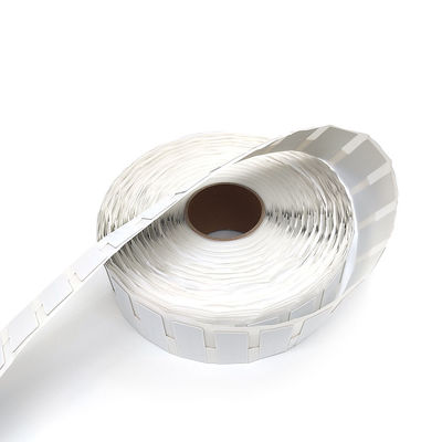 Frequência ultraelevada RFID flexível na etiqueta branca 70*30mm 860-960MHz da etiqueta do metal