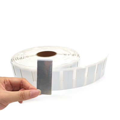 Frequência ultraelevada RFID flexível na etiqueta branca 70*30mm 860-960MHz da etiqueta do metal