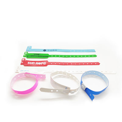 Personalize o bracelete da etiqueta do punho RFID do PVC do RFID com muitas cores