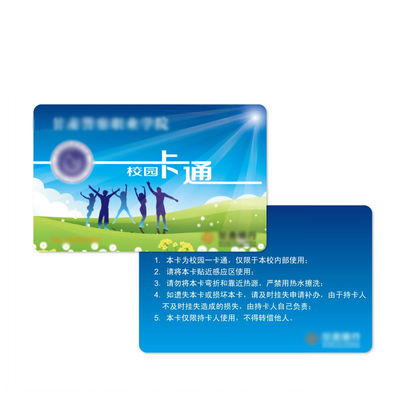 Estudante indutivo Campus Card do cartão de ISO14443A Smart IC 13,56 megahertz