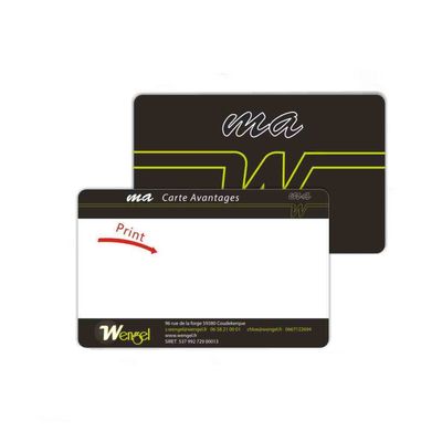 Cartão 58mm×89.6mm de ISO14443A Smart IC 100000 vezes Rewritable