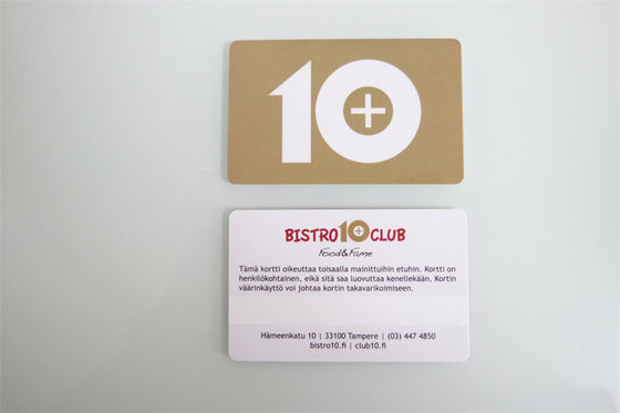 O PVC biodegradável de YURI RFID Smart carda a favor do meio ambiente
