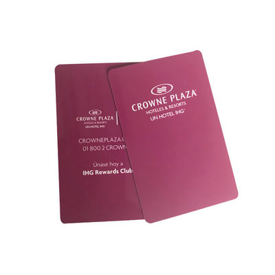 Cartão MI C ultraleve Chip Hotel Key Card do HF RFID do ISO 14443a
