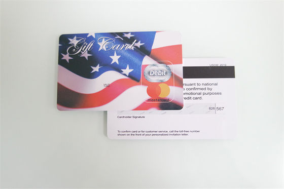 PVC maciço da ação de graças do cartão do HF RFID da personalização que imprime o cartão