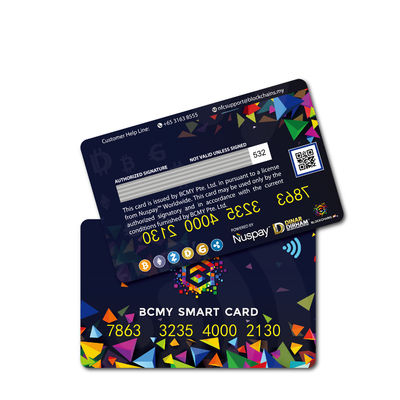 Distância da leitura do cartão 13.56MHz 1-10cm de NFC RFID de CR80 216