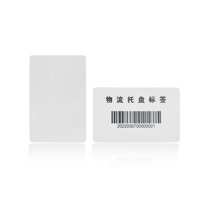 A pálete RFID da logística etiqueta a personalização personalizada 80*25mm do cartão