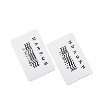 A pálete RFID da logística etiqueta a personalização personalizada 80*25mm do cartão