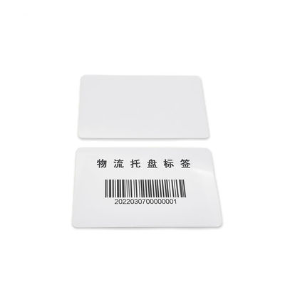 A pálete RFID da logística etiqueta a personalização personalizada 80*25mm do cartão