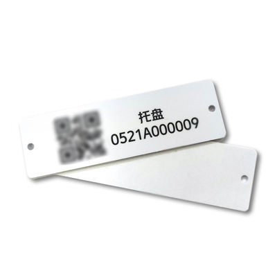 A pálete da caixa RFID do retorno etiqueta o padrão de alta frequência da frequência ultraelevada de 80*25mm