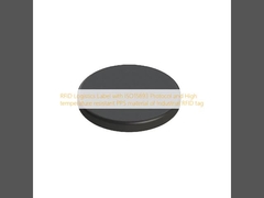Etiqueta da logística do RFID com protocolo ISO15693 e material resistente de alta temperatura do PPS da etiqueta industrial do RFID
