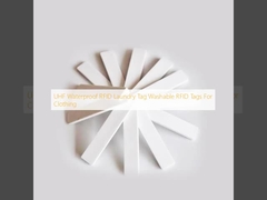 A etiqueta impermeável RFID lavável da lavanderia da frequência ultraelevada RFID etiqueta para a roupa