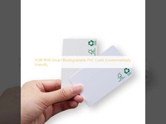 O PVC biodegradável de YURI RFID Smart carda a favor do meio ambiente