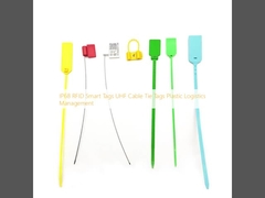 IP68 RFID Smart etiqueta a cinta plástica da frequência ultraelevada etiqueta a gestão de logística plástica