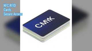 Cartões CMYK NFC RFID chip 13,56 MHz 216